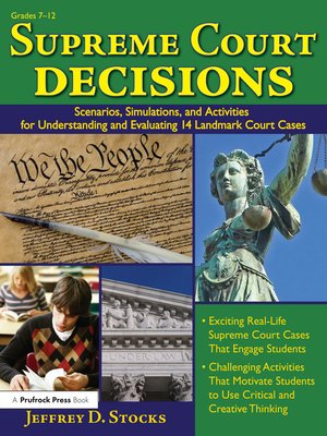 cover image of Supreme Court Decisions